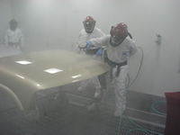 our Central Texas Paint and Body technicians are learning new techniques for laying clear coat. ... the finish that sets our paint shop away from many others.